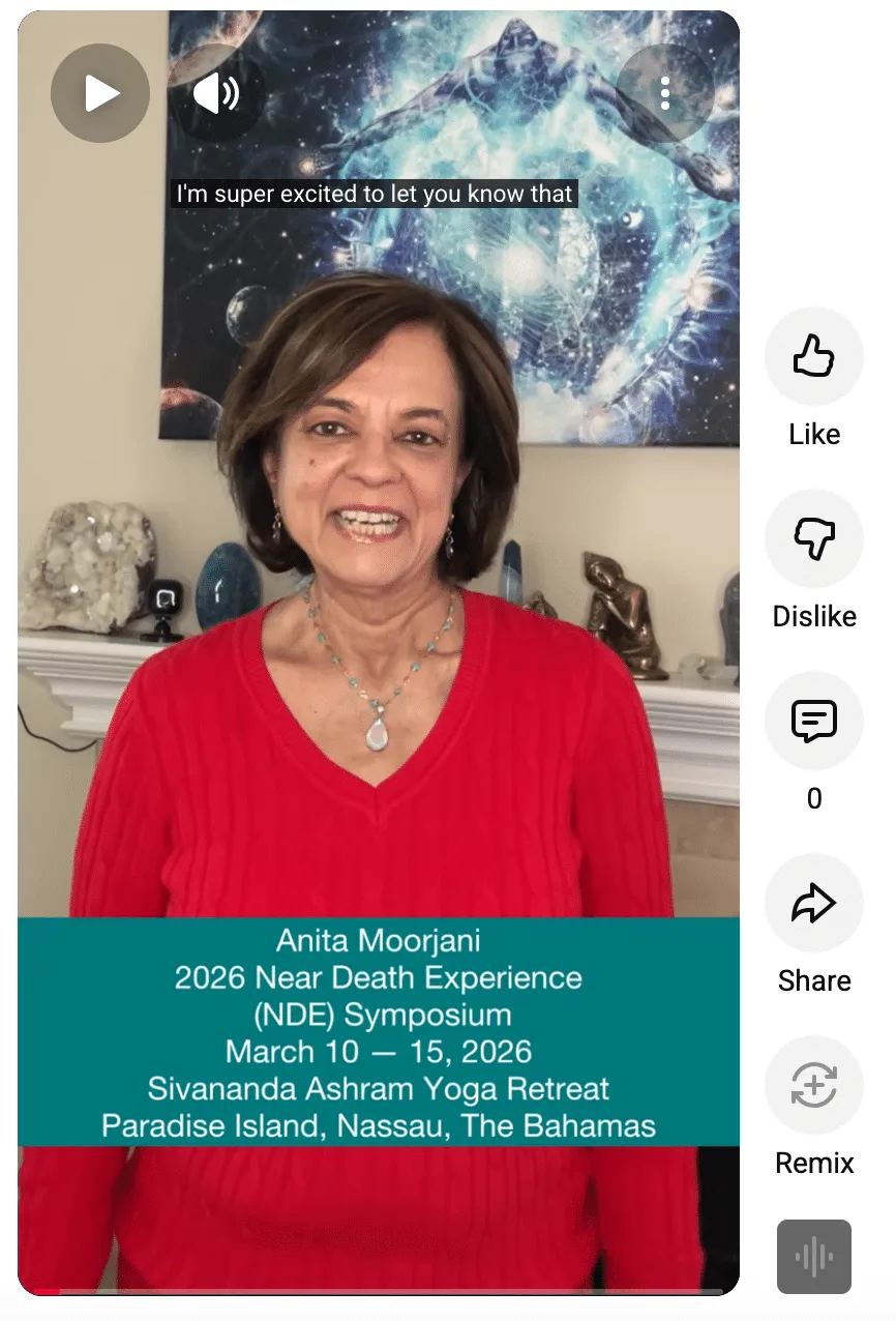 Anita Moorjani Sivananda Ashram Yoga Retreat