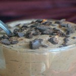 chocolate chickpea mousse